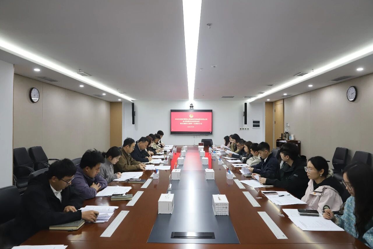 合肥物流集团团总支召开2025年度团组织述职会议暨本部团支部第一次团员大会